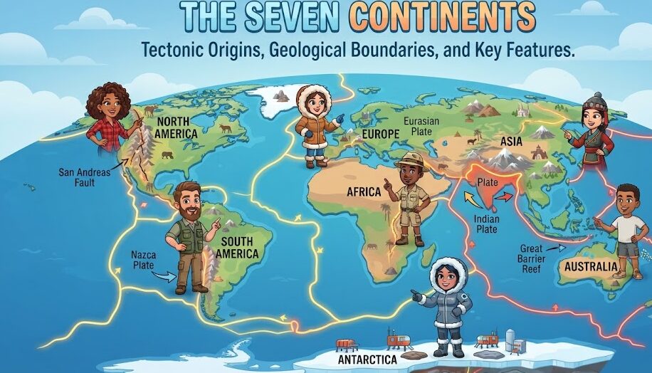 Seven Continents of the World