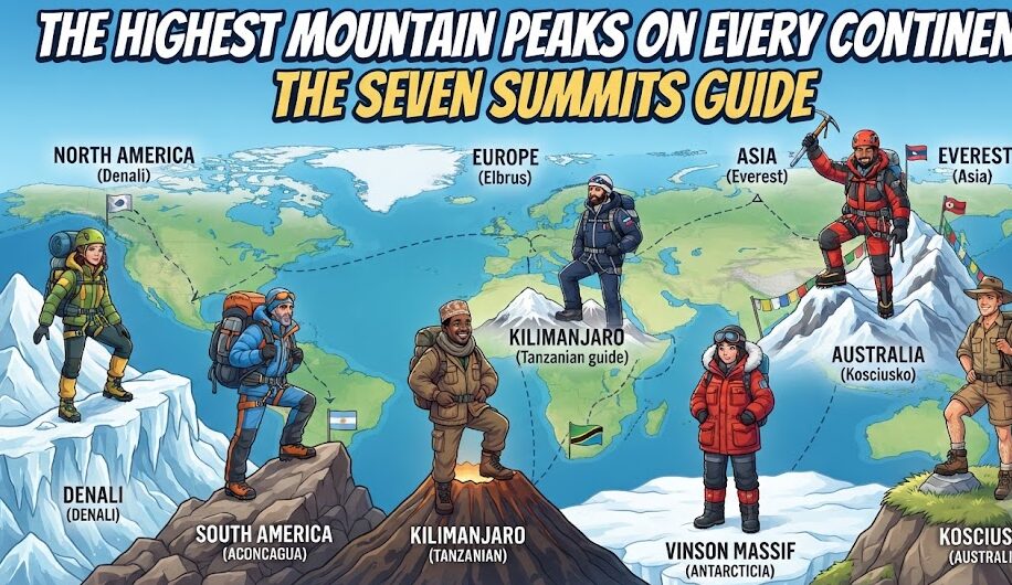 Highest Mountain Peaks on Every Continent